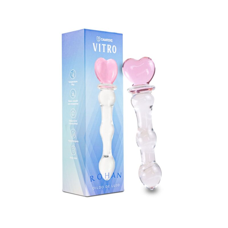 Vitro Dildo de Vidrio Rohan 20 cm